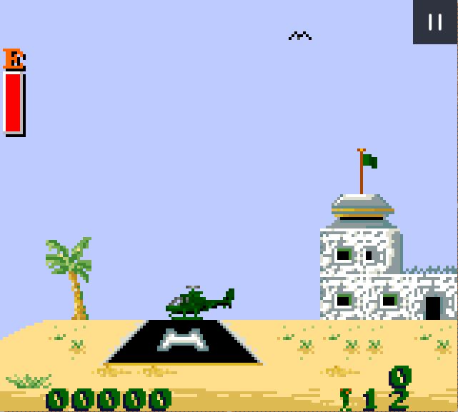 Choplifter III - Game Gear game screenshot (1993) by Extreme